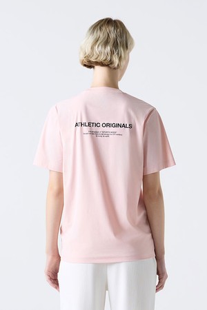 [홍태준 착용] 러닝 쿨링 그래픽 반팔 티셔츠 라이트 핑크(SQ323RTS73)