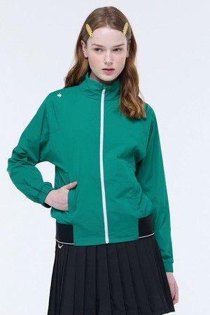 여성 간절기 우븐 홑겹 점퍼 (GQ322LBL81)_GREEN-a