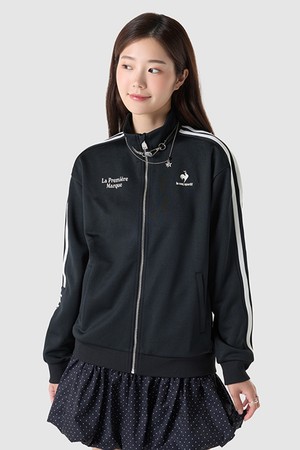 온라인전용) 유니 선데이 루즈 트랙탑 - 블랙 QP323TFT83