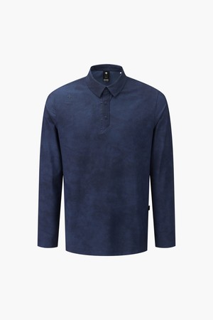 남성 전판패턴 카라 긴팔 티셔츠 (DQ32MFTL82)