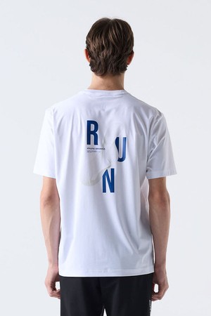 러닝 스피드 반팔 티셔츠 화이트(SQ323RTS72)