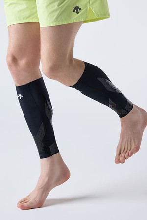 러닝 핏 카프슬리브 (2ea) 블랙(SQ223RSU62)