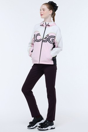 여성 뒷밴드 아웃포켓 슬림핏 팬츠 (GQ322LPT91)_RED-a