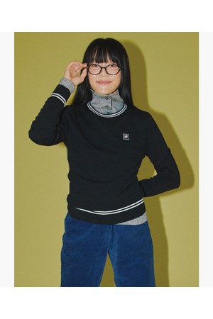 여성 에센셜 라운드 긴팔 스웨터 (GQ322LKP99)