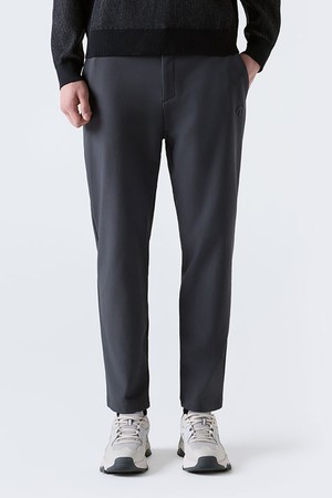 듀얼리스 기모 테이퍼드 팬츠 차콜 그레이(SQ421DPTO1)