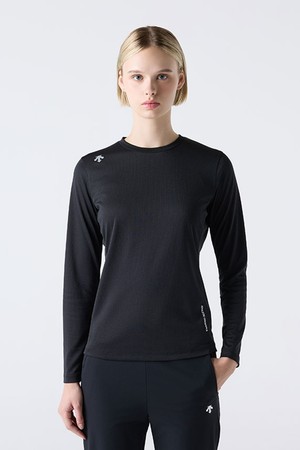 러닝 속건 긴팔 티셔츠 블랙(SQ323RTL81)
