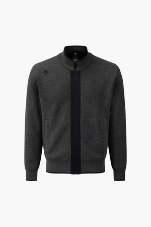 남성 조직감 하이넥 풀집업 가디건 (DQ32MFKO81)