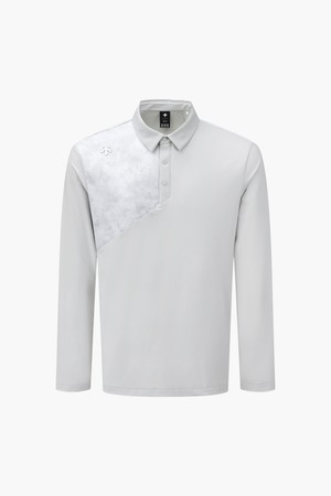 아크먼트(ACMT) 남성 원포인트 카라 긴팔 티셔츠 (DQ32MFTL9C)