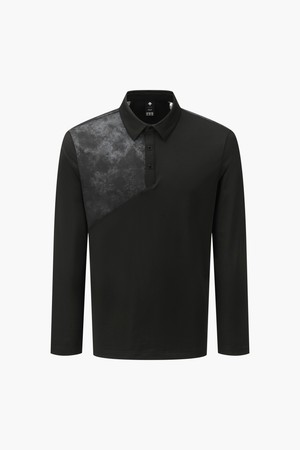 아크먼트(ACMT) 남성 원포인트 카라 긴팔 티셔츠 (DQ32MFTL9C)