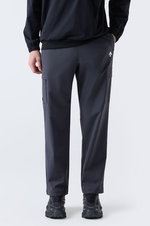 트레이닝 세미 와이드 팬츠 차콜 그레이(SQ321TWP83)