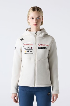 스위스 스키 본딩 플리스 자켓 라이트 베이지(SQ423SKTO1)