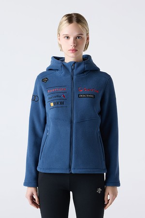 스위스 스키 본딩 플리스 자켓 네이비(SQ423SKTO1)