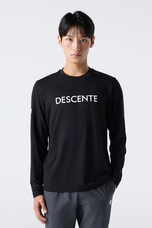 기모 긴팔 티셔츠 블랙(SQ323UTL91)