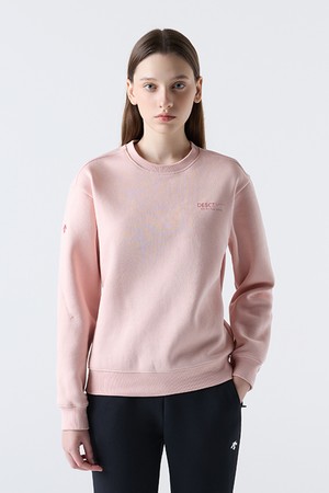 코튼 기모 맨투맨 핑크(SQ323UHT91)