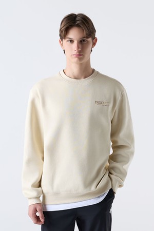 코튼 기모 맨투맨 아이보리(SQ323UHT91)