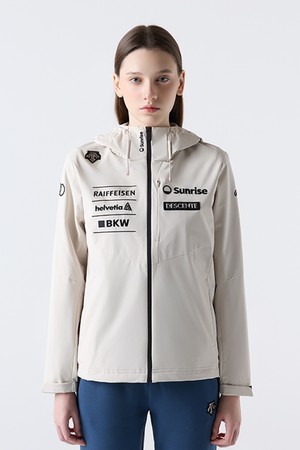 스위스 스키 2LAYER 방풍 자켓 라이트 베이지(SQ323SJK91)