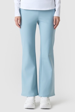 여성 인도어 부츠컷 트리코트 본딩 팬츠 - 민트(QQ412OPFO1)