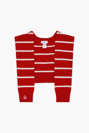 여성 레이어링 숄 가디건 레드(MQ322LWM92)