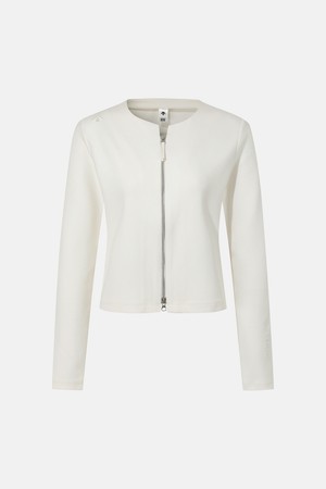 우먼스 집업 가디건 아이보리(SQ322PKT81)
