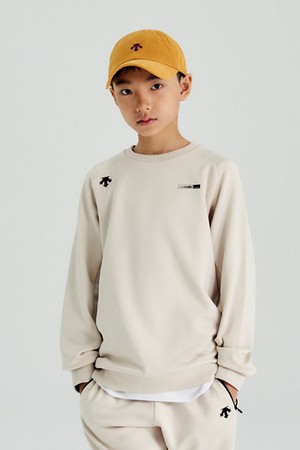 영애슬릿 스위스 스키 기모 맨투맨 라이트 베이지(SQ42JSHTO1)