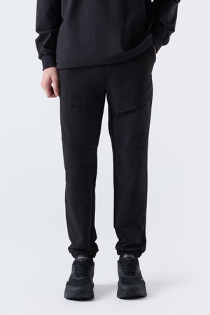 GER 슬림 우븐 팬츠 블랙(SQ321IPT91)