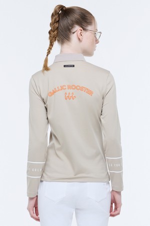 여성 컬러 포인트 카라 티셔츠 (GQ322LTL92)_BEIGE-a