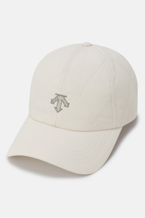 패디드 퀄팅 볼캡 아이보리(SQ323UCP92)