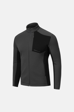 GER 트레이닝 기모 자켓 차콜 그레이(SQ421IFTO2)