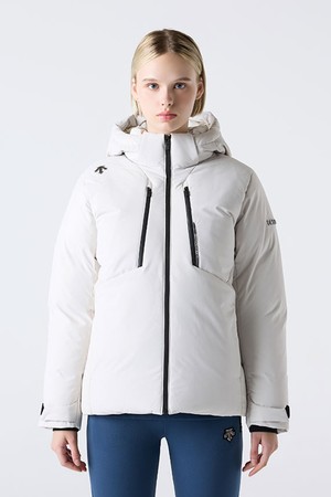 2025 캐논 숏 덕 다운 자켓 라이트 베이지(SQ323SDJ92)