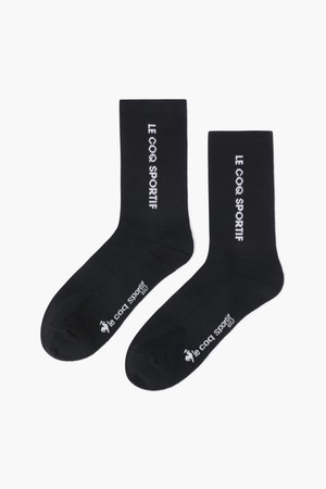 남성 레터링포인트 크루 삭스 (GQ321MSO91)_BLACK-a