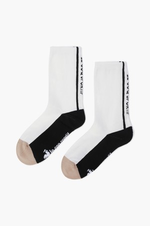 여성 컬러블럭 크루 삭스 (GQ322LSO92)_IVORY-a