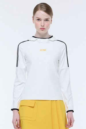 여성 선데이 라인 후드 베이스레이어 (GQ322LTL91)_IVORY-a