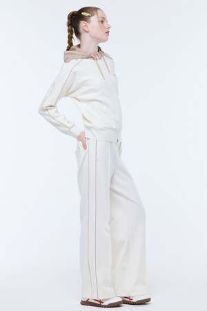 여성 저지 셋업 와이드 팬츠 (GQ322LPT93)