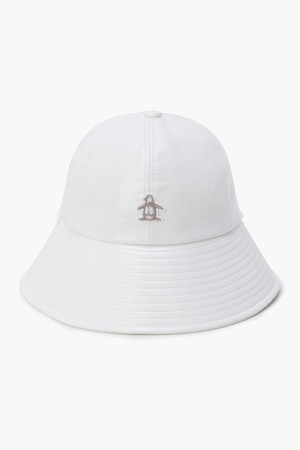 여성 샤이니 비건레더 버킷햇 화이트(MQ322LCP81)