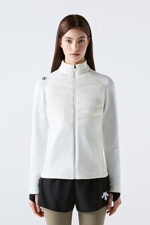 러닝 하이브리드 집업 자켓 아이보리(SQ323RFT91)