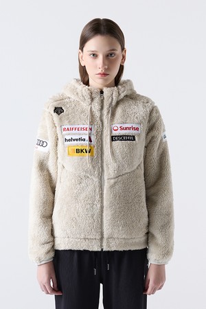 스위스 스키 하이로프트 플리스 자켓 라이트 베이지(SQ423SKTO3)