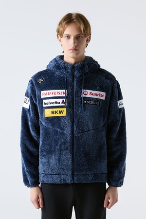 스위스 스키 하이로프트 플리스 자켓 네이비(SQ423SKTO3)