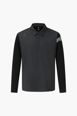 남성 Y에리 니트 MIX 하이브리드 긴팔티셔츠 (DQ31MFTL9A)