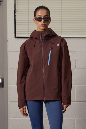 유니 루즈핏 3L 기능성 자켓 - 브라운(QQ323EJK92)