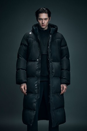 2025 캐논 롱 구스 다운 자켓 블랙(SQ323SDJ91)