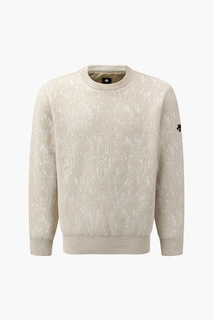 남성 셔닐 라운드 방풍 스웨터 (DQ42MFKPO5)