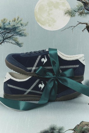 포폴라 클래식 PRM 플리스 - 네이비(QQ323LSN91)