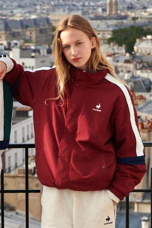 온라인전용) 유니 네오 선데이 듀스 오버 자켓 - 레드 QQ323JJK91