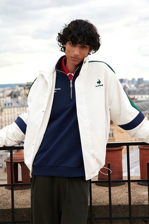 온라인전용) 유니 네오 선데이 듀스 오버 자켓 - 아이보리 QQ323JJK91