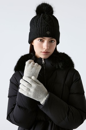 울 니트 장갑 라이트 그레이 SQ323UGL80