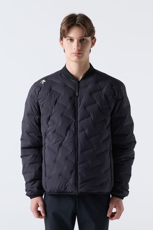 트레이닝 리버서블 튜브 다운 자켓 블랙 SQ421TDJO1