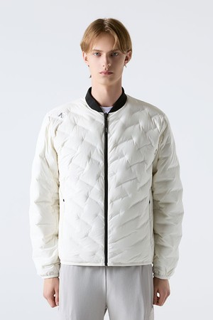 트레이닝 리버서블 튜브 다운 자켓 아이보리(SQ421TDJO1)
