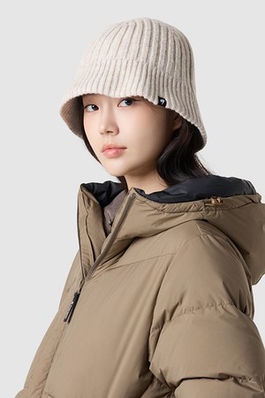 여성 니트 버킷햇 - 베이지 QQ322WCP91