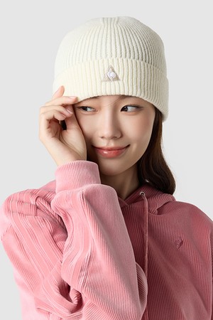 유니 베이직 비니 - 아이보리 QQ323ABN91