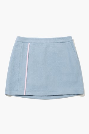 여성 플리스 스커트 라이트블루 MQ422PSKO2
